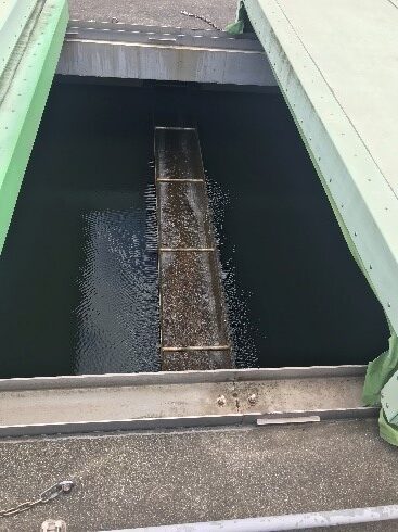 U-BCF処理後の水